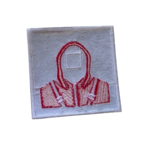 Squid Game Square Embroidered Patch - Picture 4 of 4